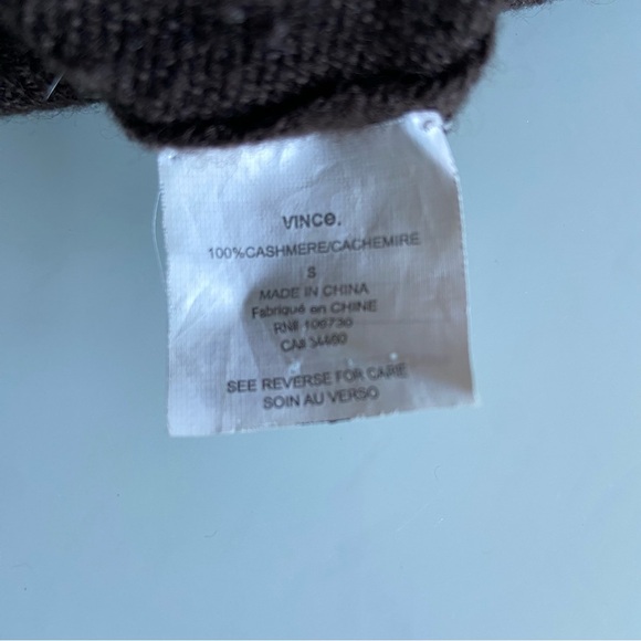 Vince 100% Cashmere Brown Sweater - Picture 5 of 5